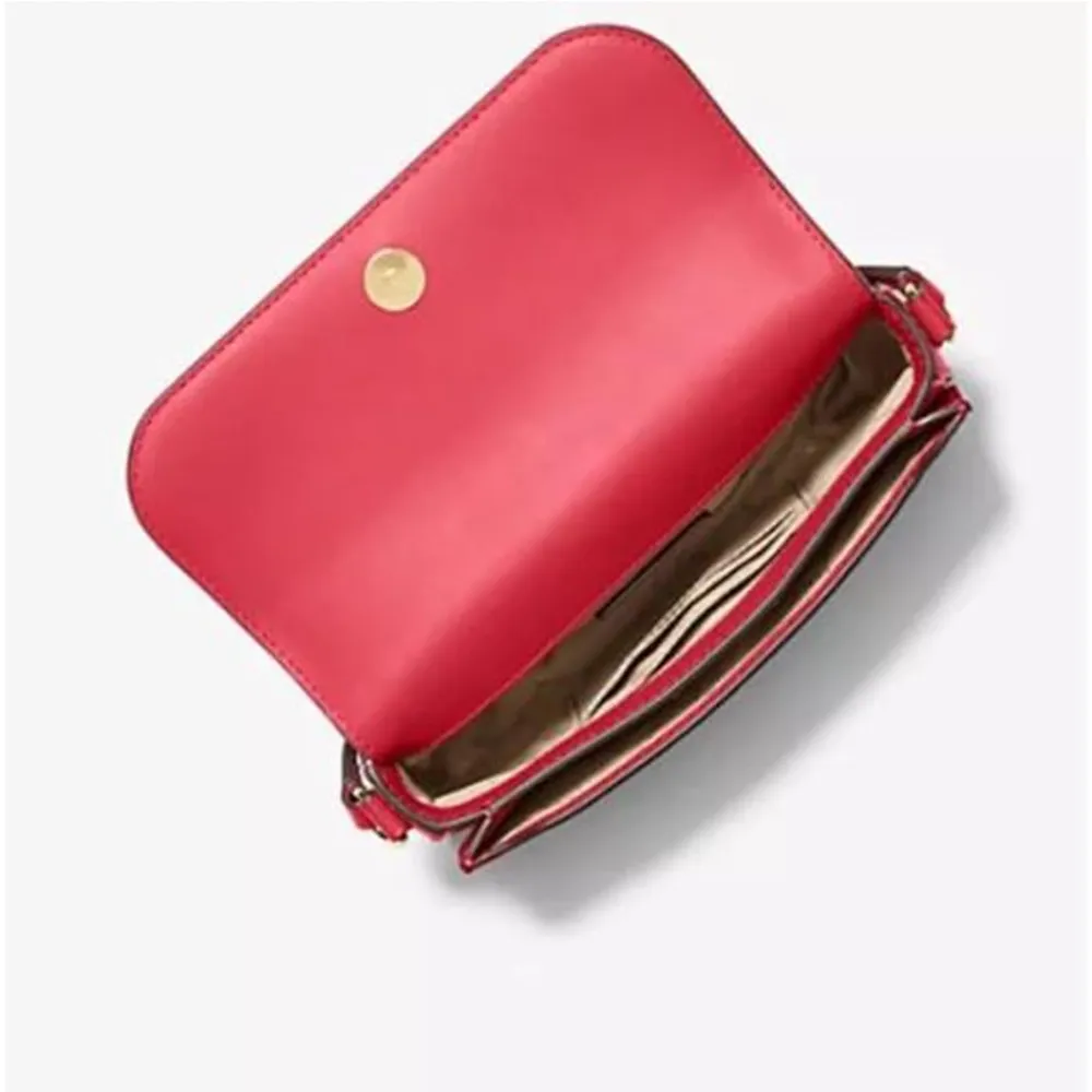 MICHAEL KORS Bolso cruzado pequeño de viaje Jet Set | Rojo