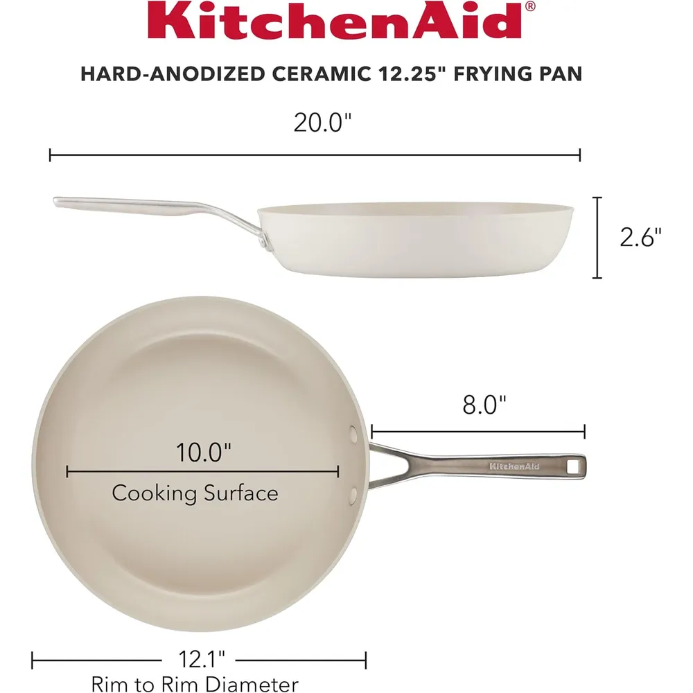 b0dm727hcm_1_webp.webp KitchenAid sartén de cerámica anodizada dura 31 cm | Blanco porcelana