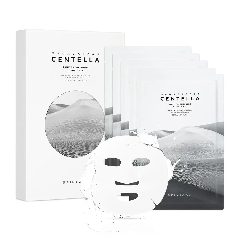 MASCARILLAS FACIALES CENTELLA UNIFICANTES TONO SKIN1004 | 5 X 0.84 OZ / 25 ML