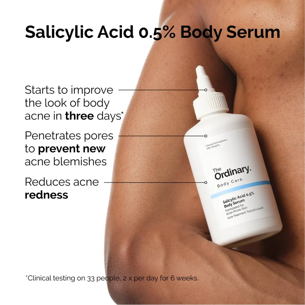 THE ORDINARY SUERO CORPORAL ÁCIDO SALICÍLICO 0.5% | 8.1 OZ / 240 ML