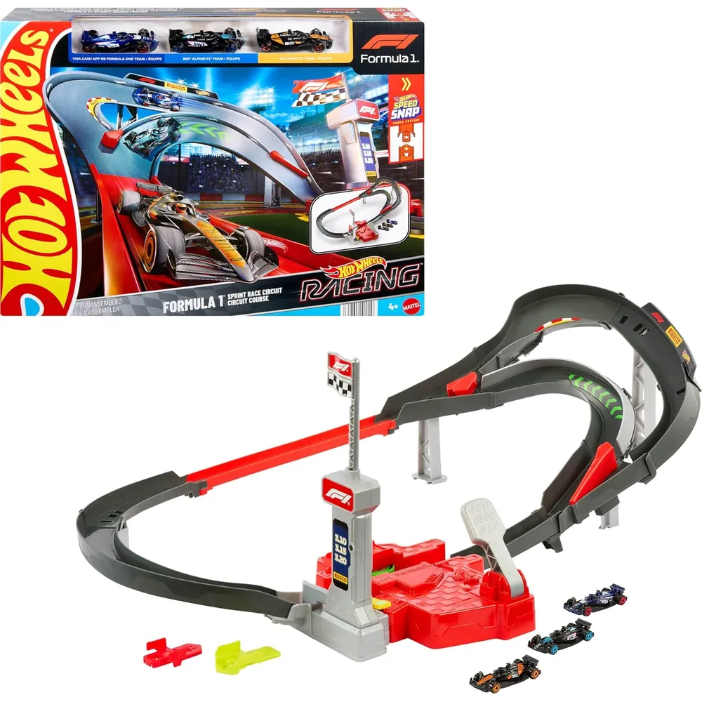 HOT WHEELS PISTA SET 3 PZS