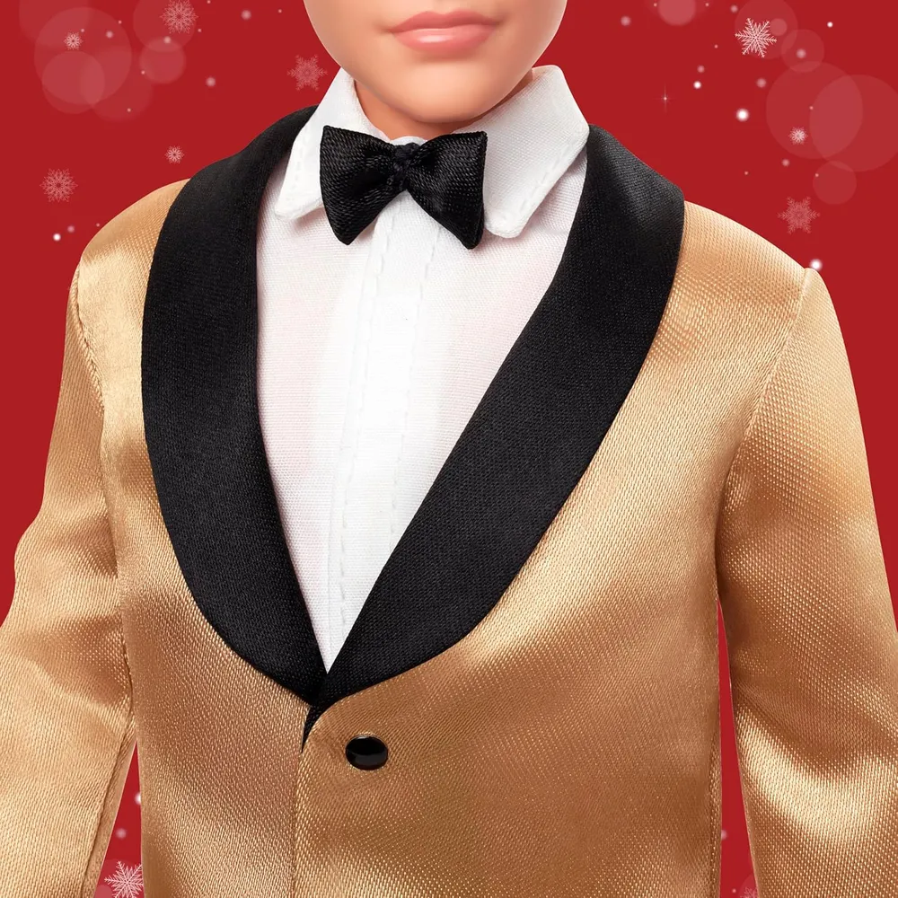 MUÑECA BARBIE SIGNATURE 2025 KEN TRAJE DORADO