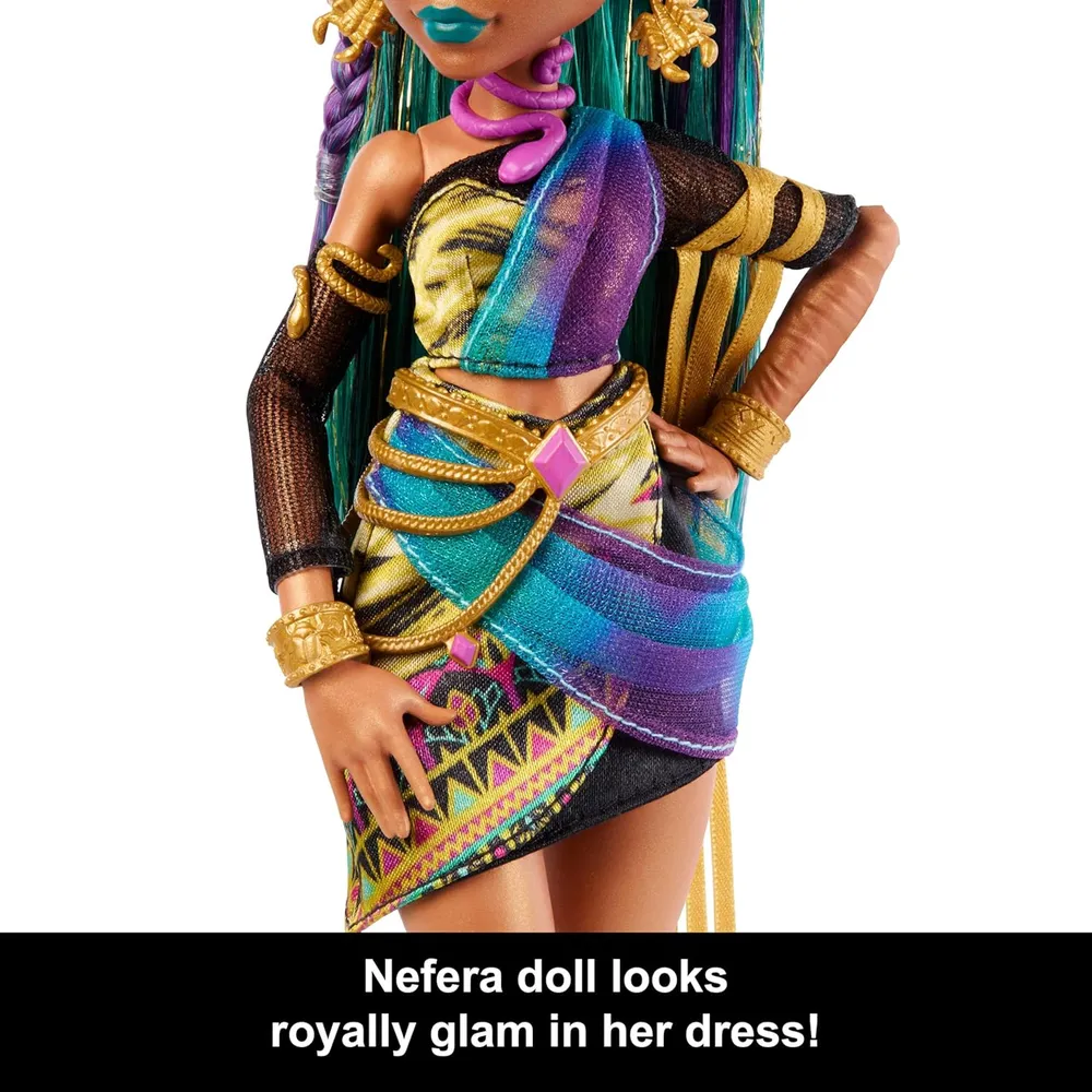 b0dmwf9mx2_2_webp.webp MUÑECA MONSTER HIGH NEFERA NILE VESTIDO CON 7 ACCESORIOS