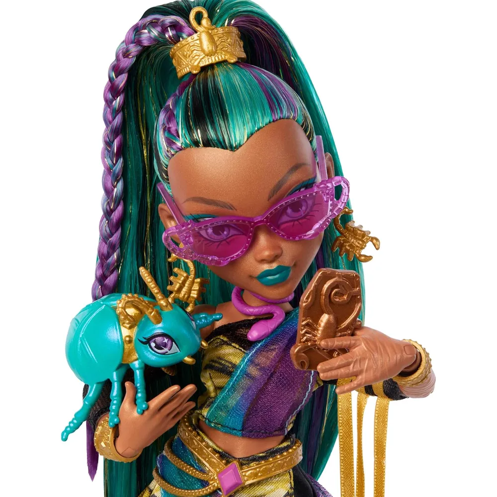 b0dmwf9mx2_3_webp.webp MUÑECA MONSTER HIGH NEFERA NILE VESTIDO CON 7 ACCESORIOS