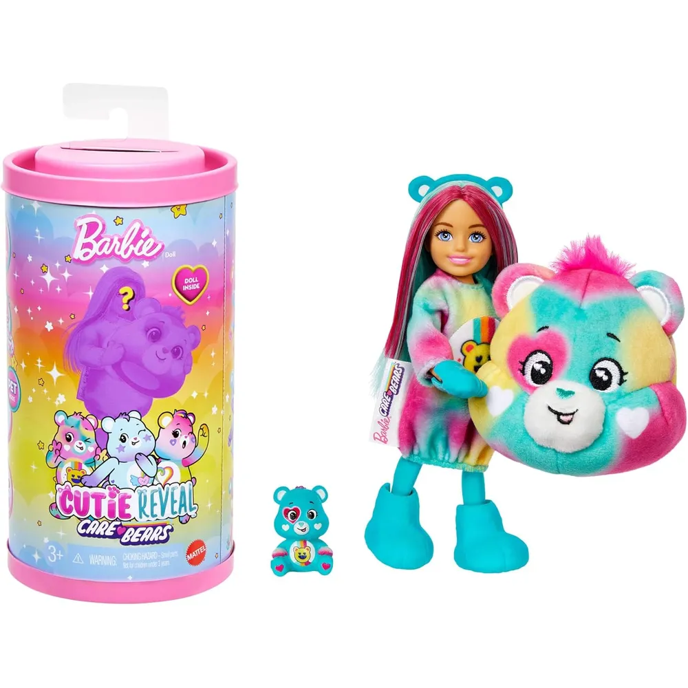 BARBIE CHELSEA CUTIE REVEAL CUDDLY MUÑECA CON SORPRESAS