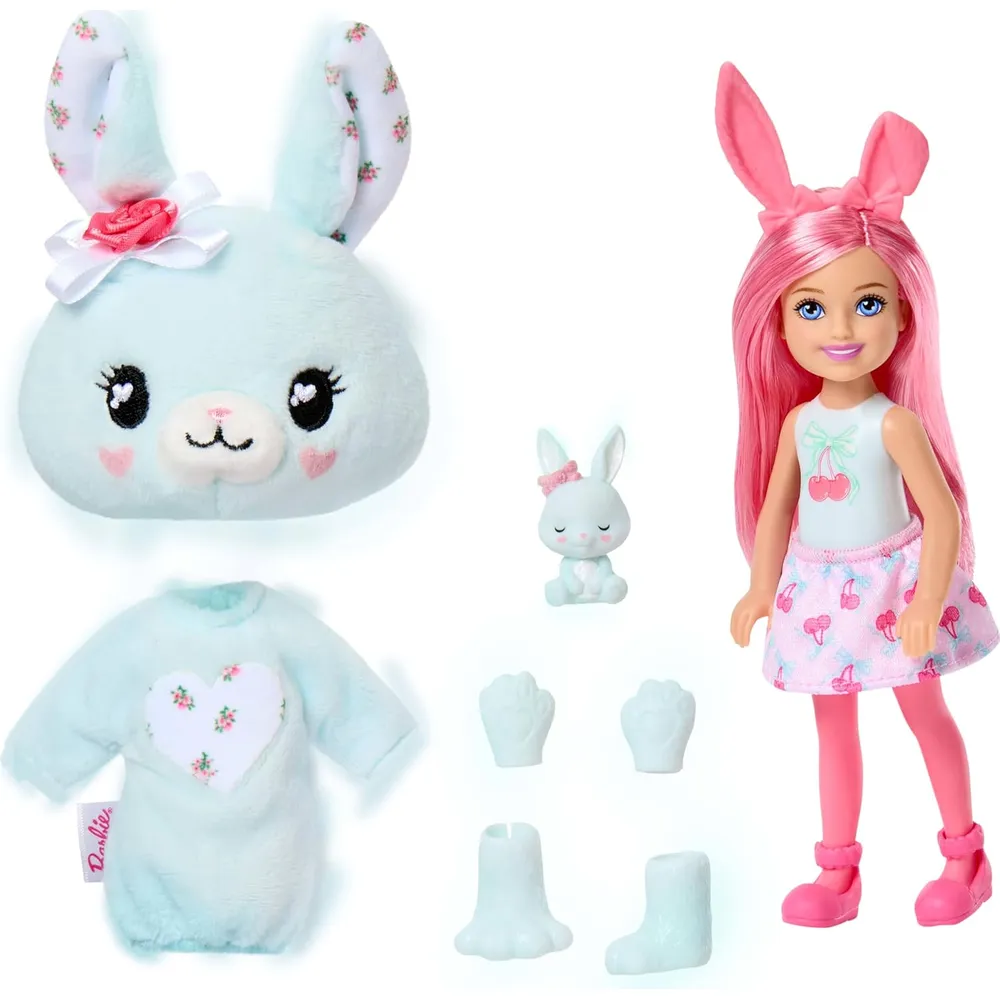 BARBIE CHELSEA CUTIE REVEAL CUDDLY MUÑECA CON SORPRESAS