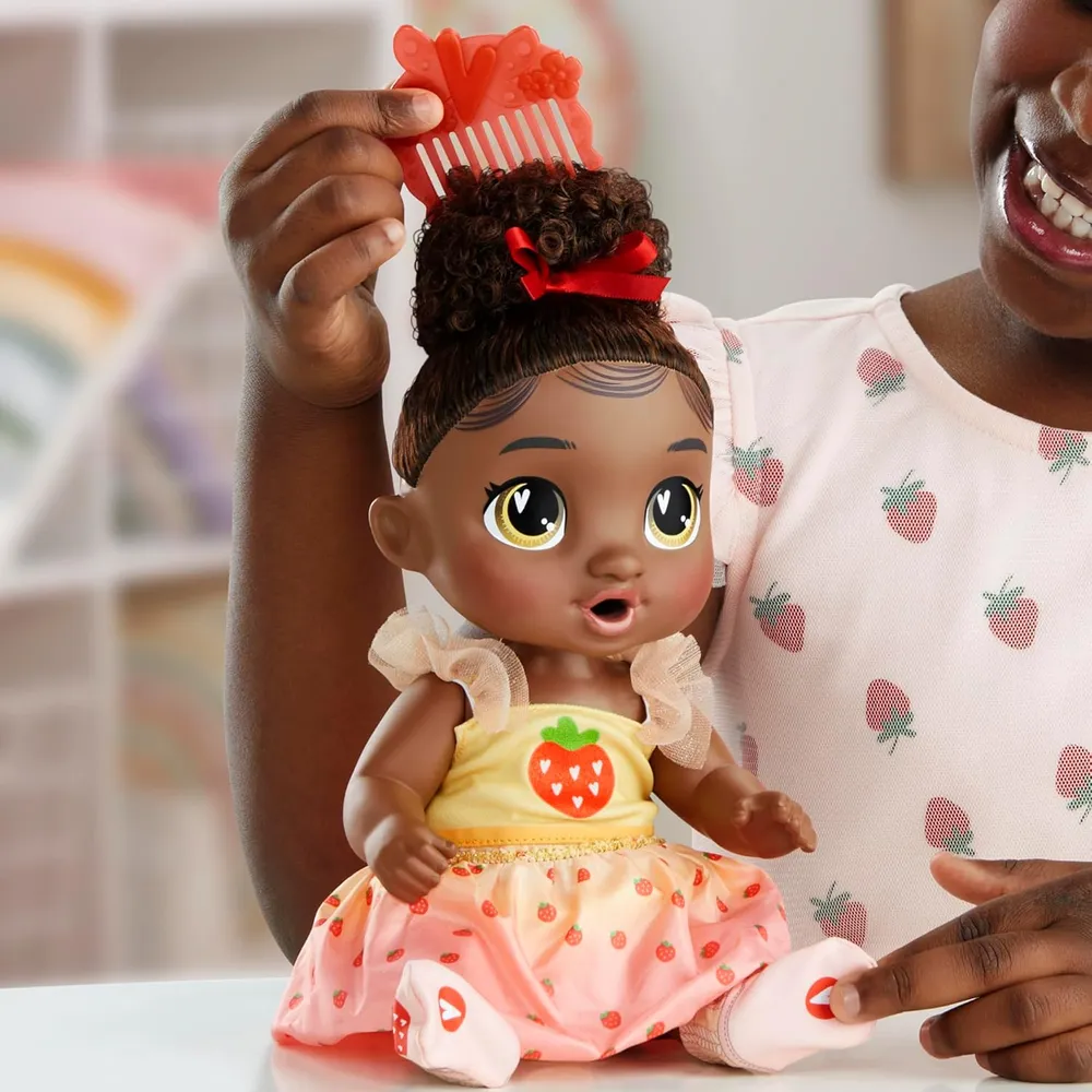 Baby Alive Fairy Fashions Berry Boo ropa y accesorios cabello negro