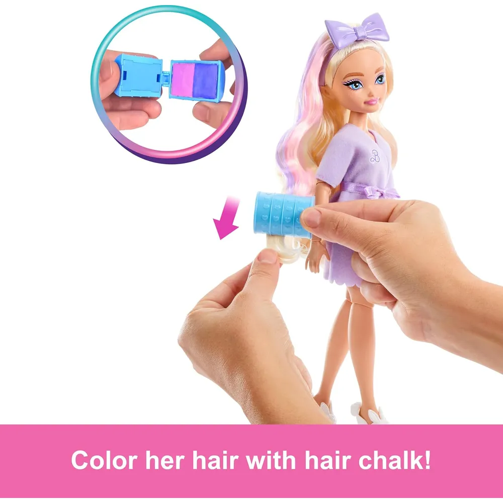 BARBIE DREAM READY MALIBU MUÑECA CON ACCESORIOS CABELLO