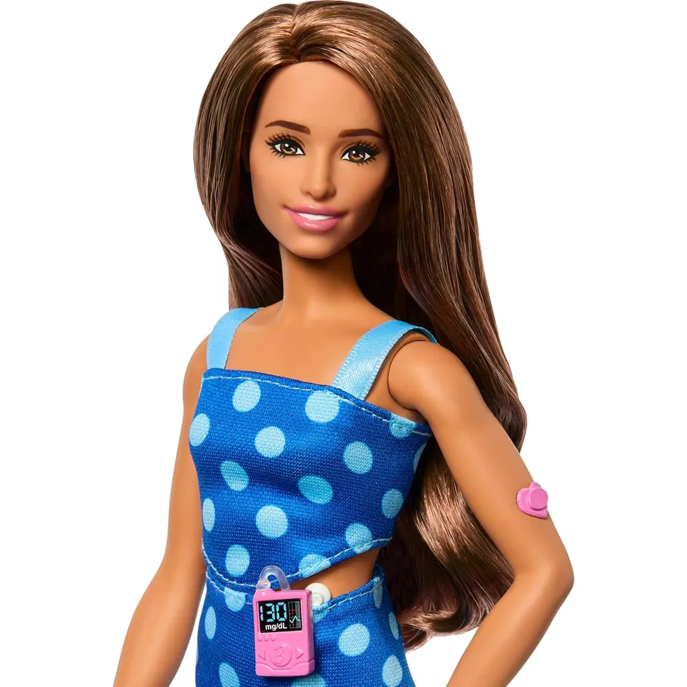 Barbie Fashionistas n.° 242 muñeca diabetes tipo 1