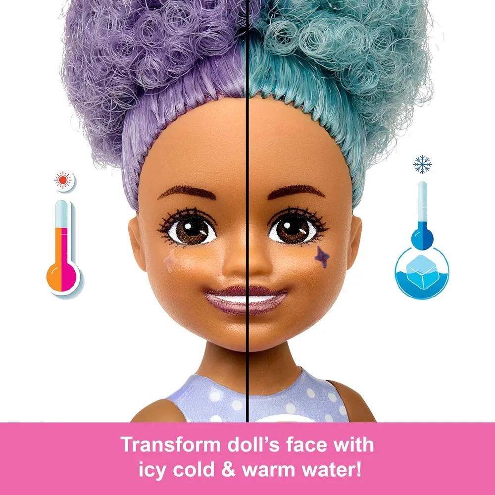 BARBIE CHELSEA POP REVEAL TREAT MUÑECA CON SORPRESAS