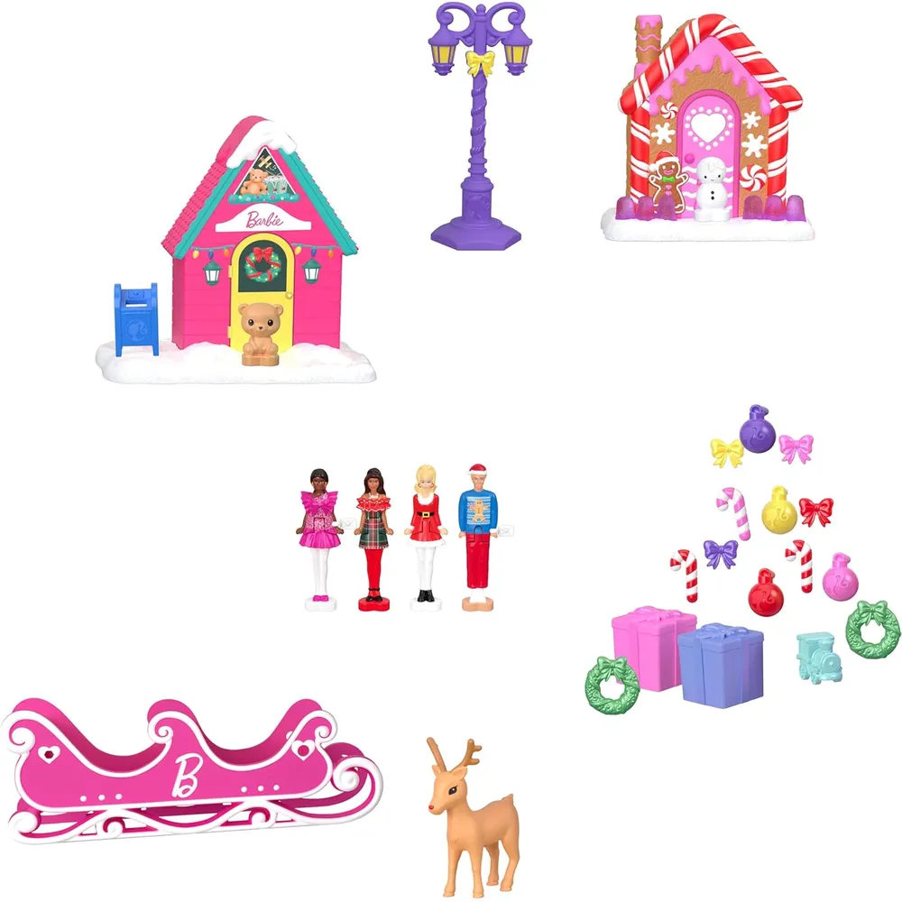 CALENDARIO DE ADVIENTO BARBIE MINI LAND 24 SORPRESAS