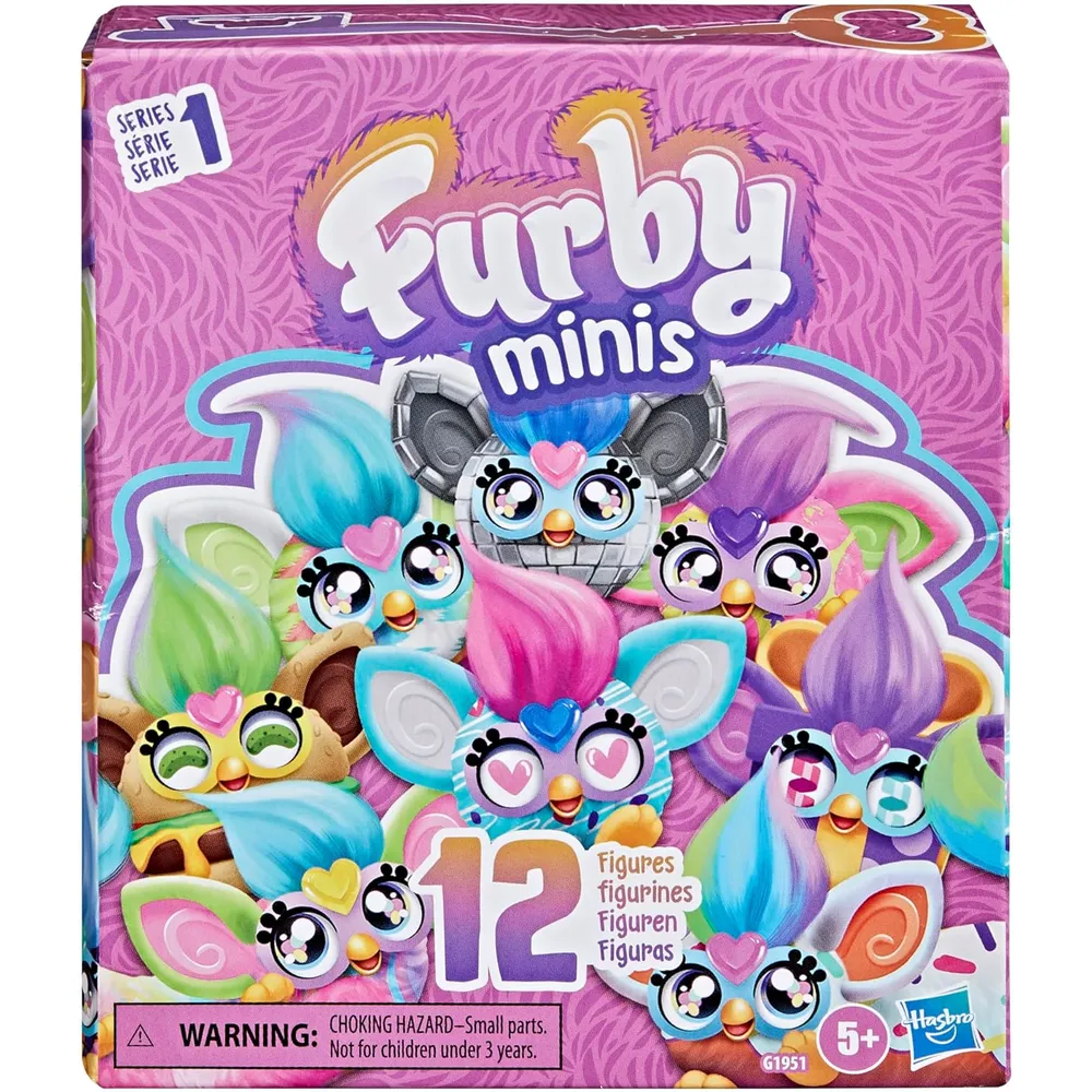 Furby Minis Pack 12 Minifiguras Coleccionables Serie 1 | Multicolor