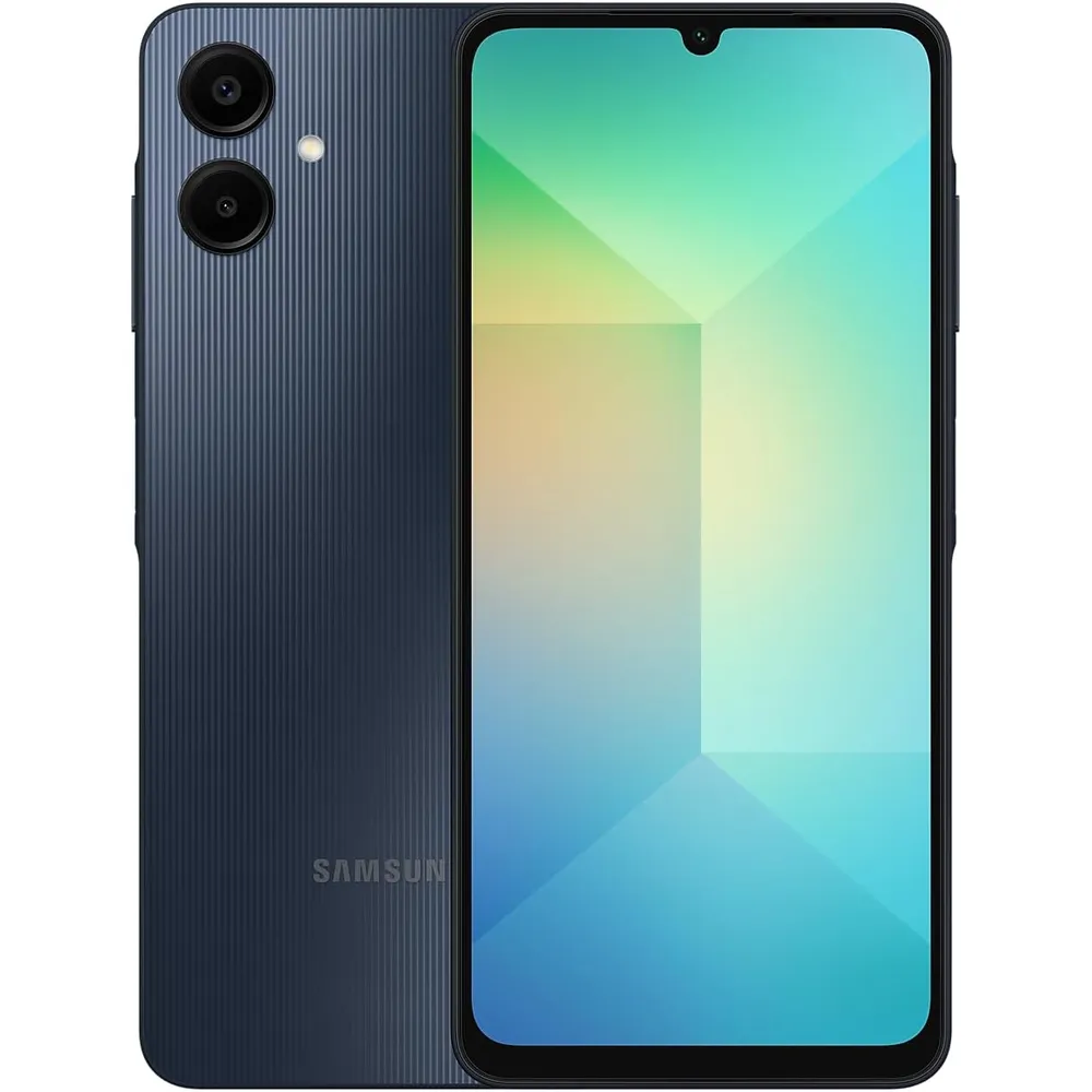 CELULAR SAMSUNG GALAXY A06 4G LTE SM-A065M/DS 4GB RAM 64GB DUAL SIM 6.7" CÁMARA DUAL | NEGRO