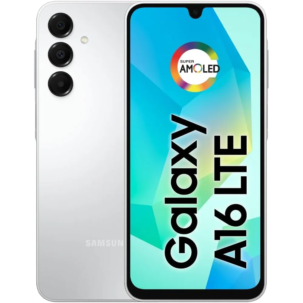 CELULAR SAMSUNG GALAXY A16 4G DUAL SIM 128GB 6.7" 90HZ AMOLED 50MP | GRIS