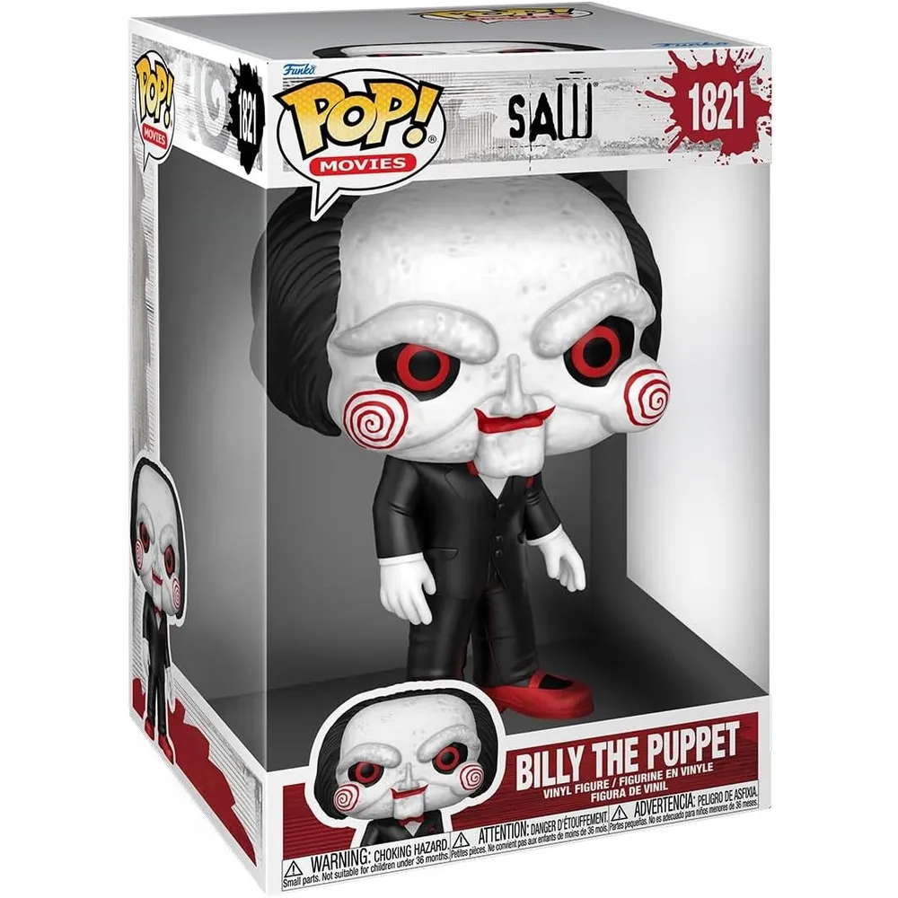 FUNKO POP BILLY THE PUPPET SAW JUMBO
