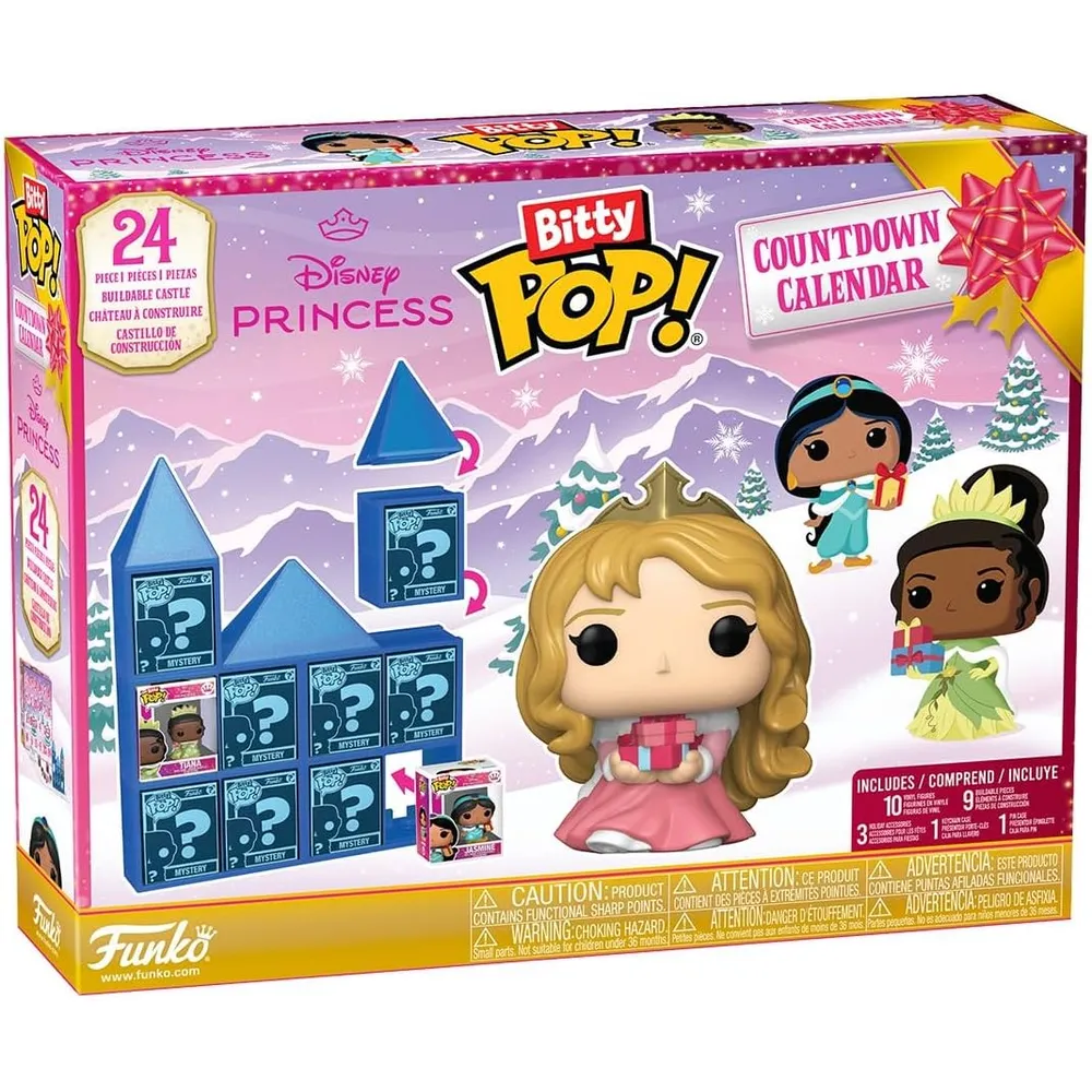 Funko Pop | Calendario de cuenta regresiva Bitty de Disney Princess