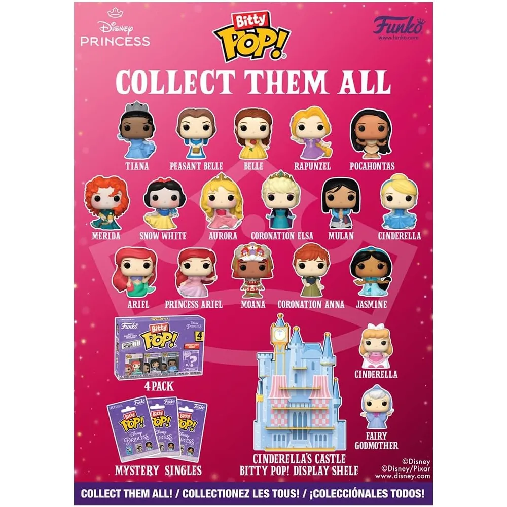 Funko Pop | Calendario de cuenta regresiva Bitty de Disney Princess