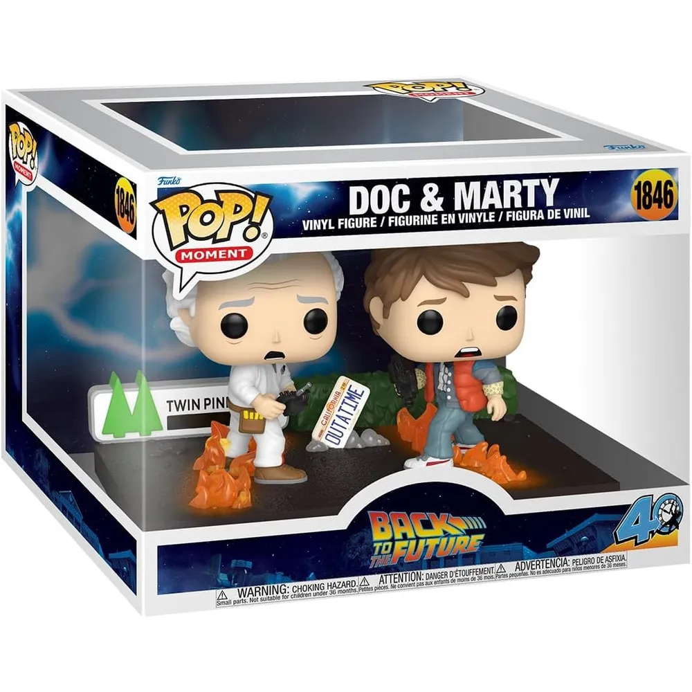 Funko Pop | Doc & Marty de Back to the Future