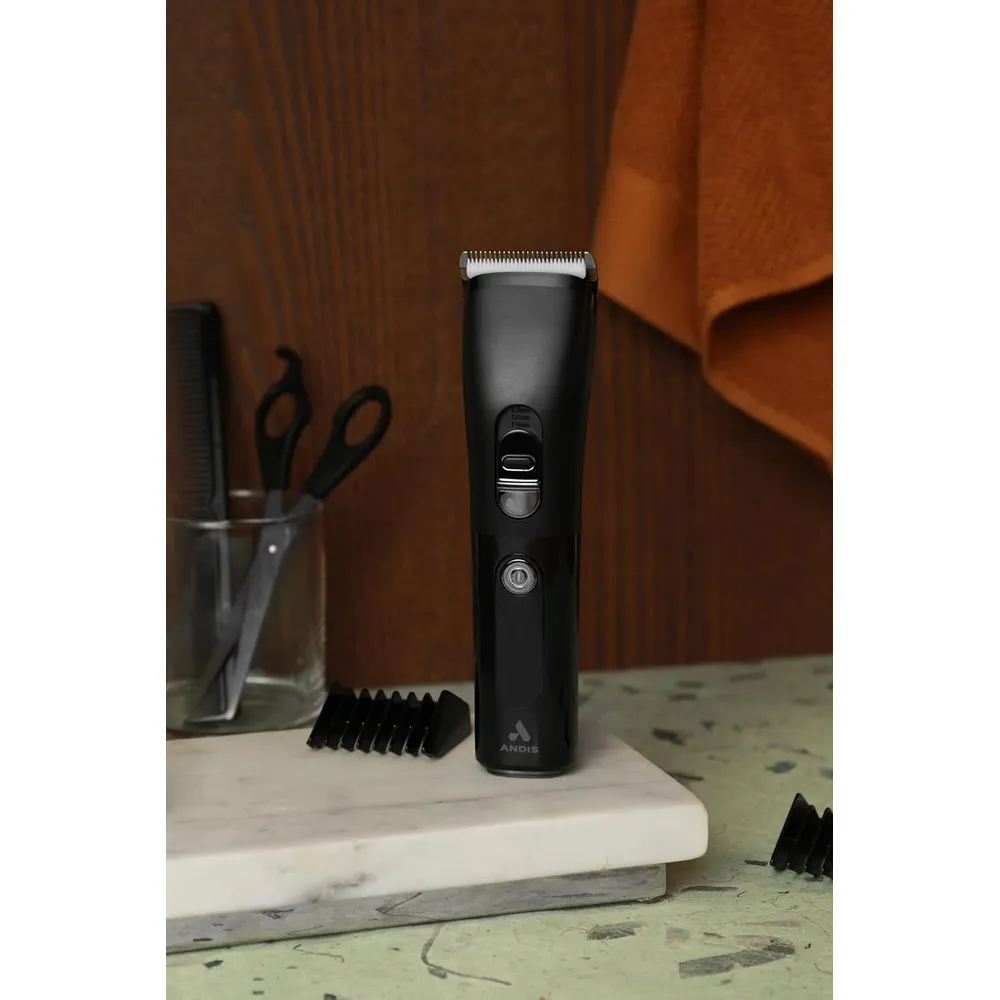 CORTADORA DE CABELLO ANDIS ENVISION 560547 INALÁMBRICA KIT 21 PZS | NEGRO