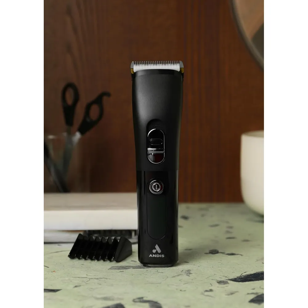 CORTADORA DE CABELLO ANDIS ENVISION 560547 INALÁMBRICA KIT 21 PZS | NEGRO