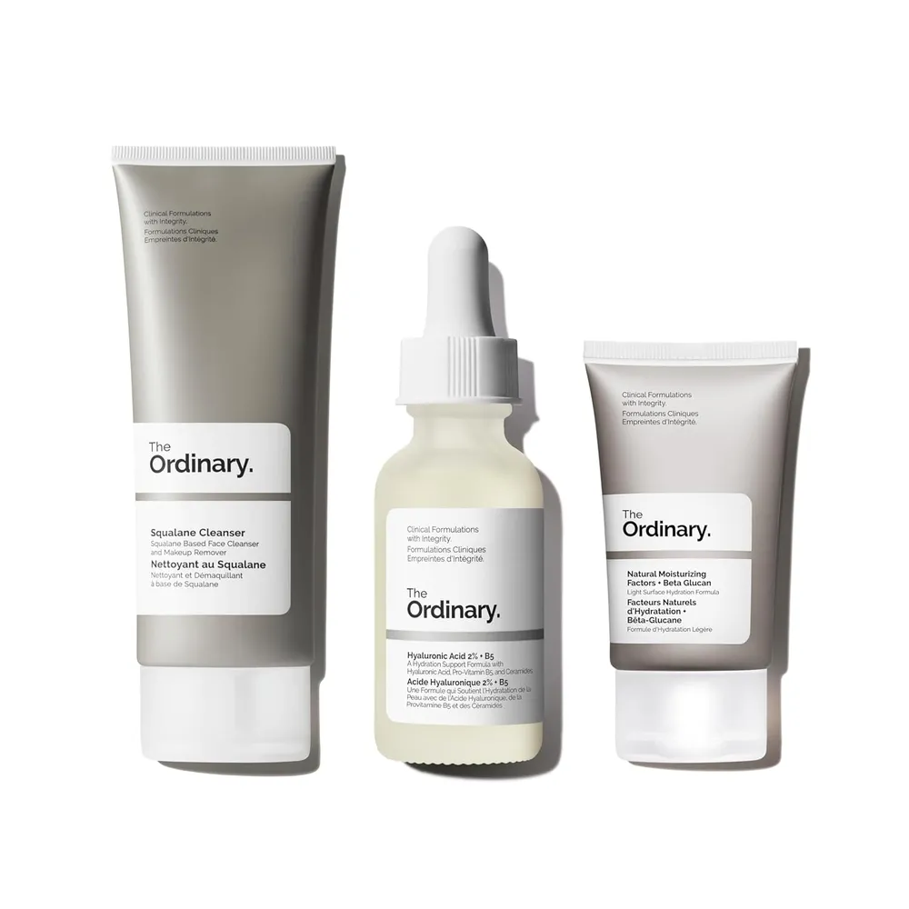 SET THE ORDINARY HYDRATING COLLECTION ÁCIDO HIALURÓNICO LIMPIADOR ESCUALANO
