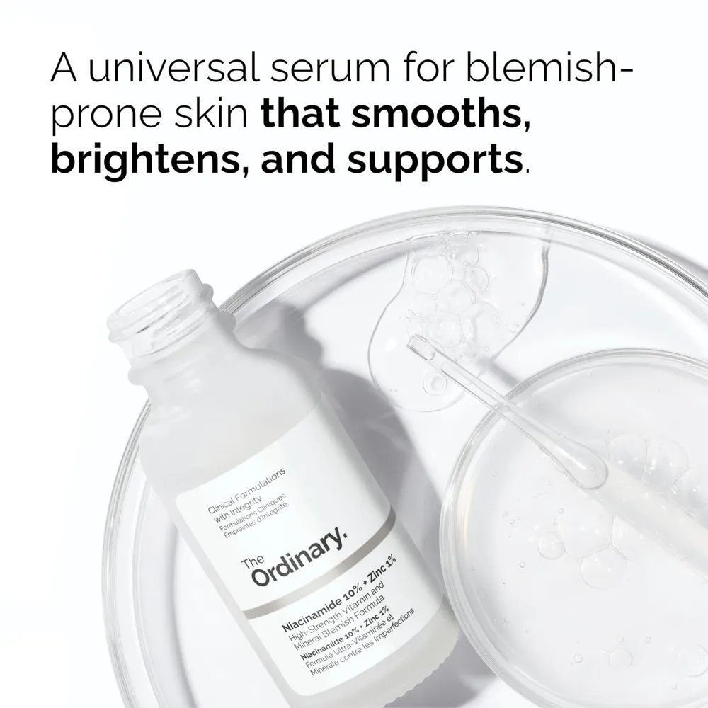 SET THE ORDINARY DULL SKIN DUO NIACINAMIDE CAFFEINE SOLUTION