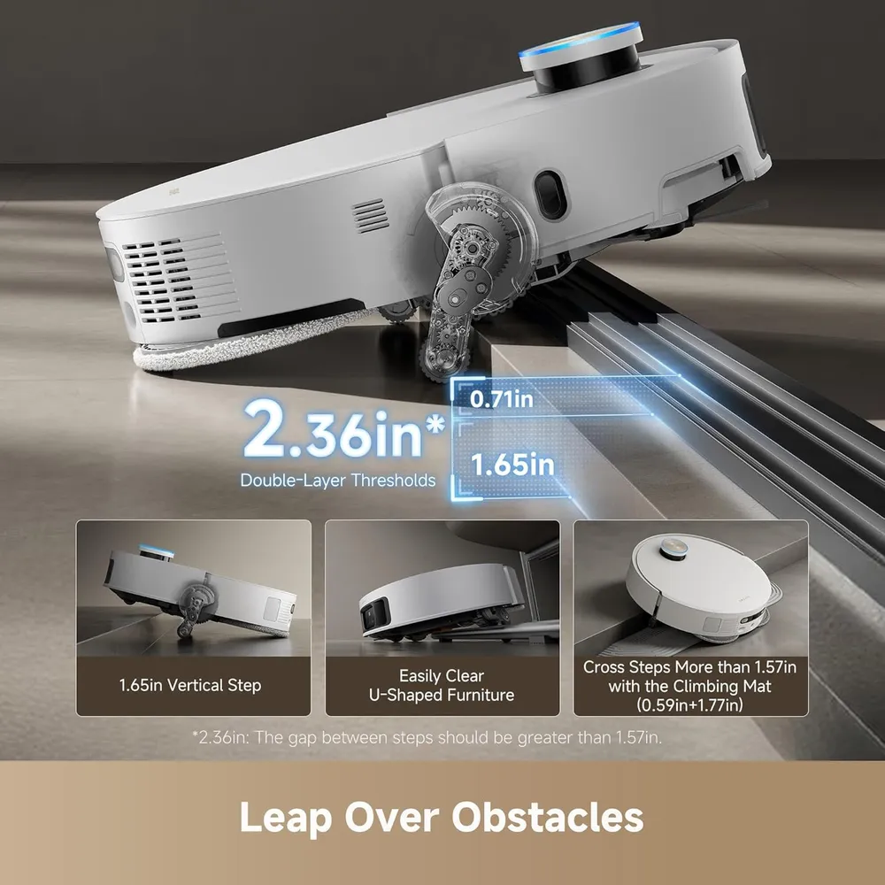 Dreame X50 Ultra robot aspirador con fregado | Blanco