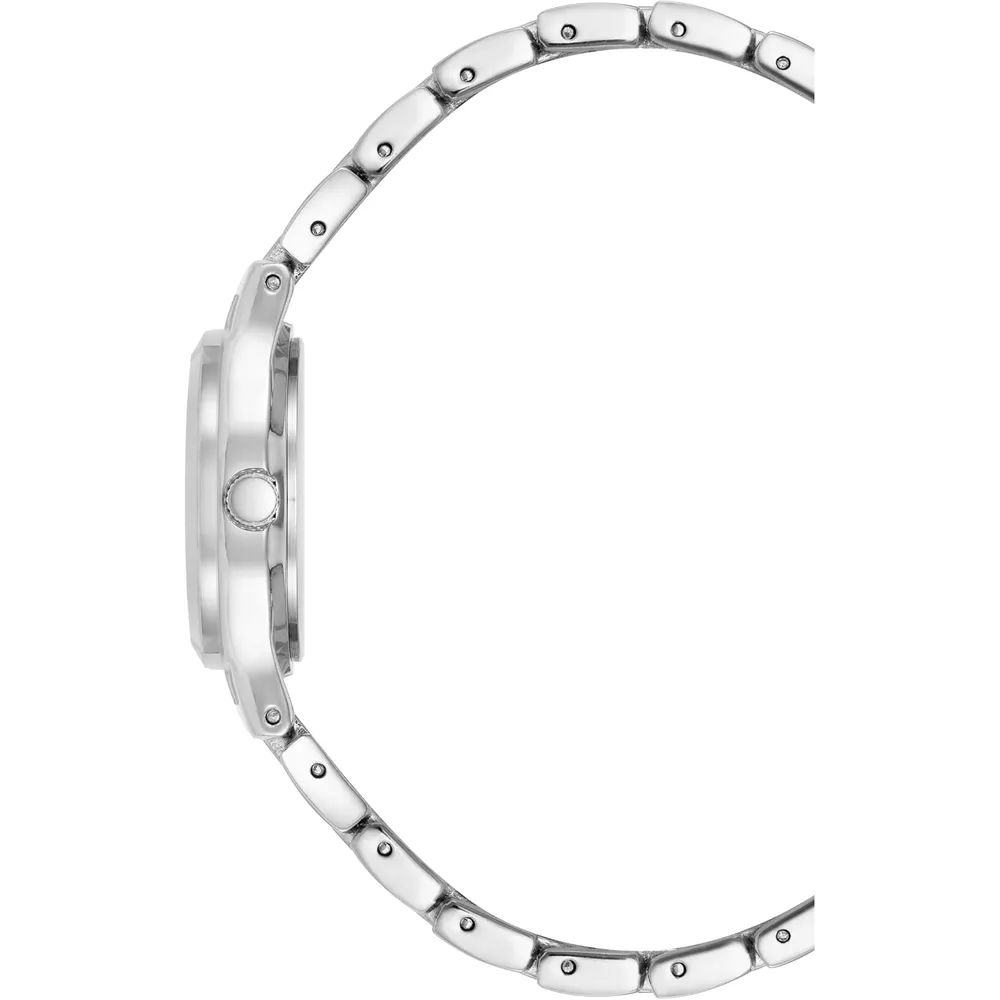 Anne Klein 10/5491SVTT reloj para mujer con diseño tipo pulsera | 27 mm - Plata/Verde Menta