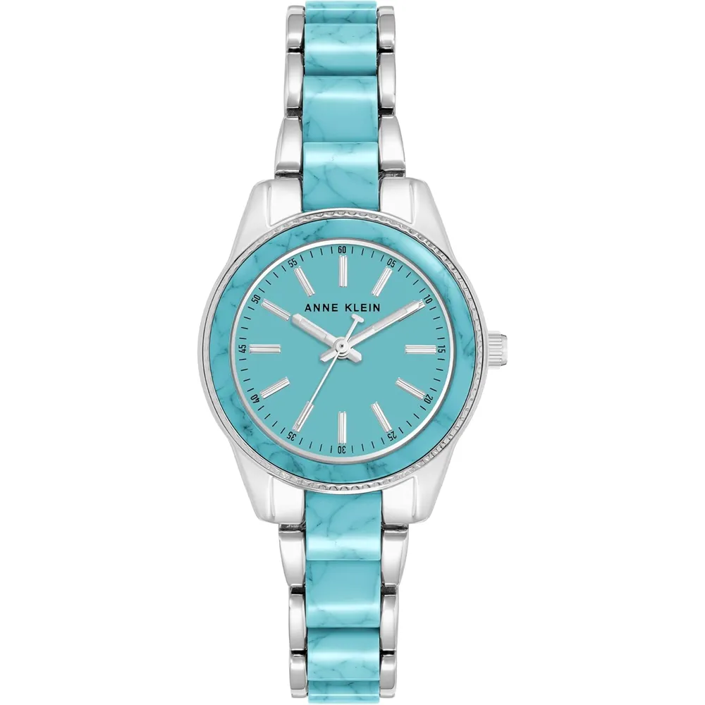 Anne klein AK/3212LPRG reloj de pulsera de resina | 30 mm - Turquía/Plata