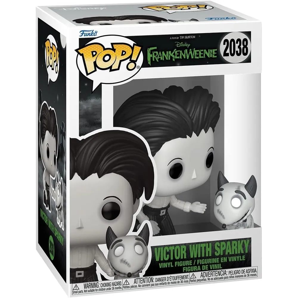 Funko Pop | Victor con Sparky de Frankenweenie