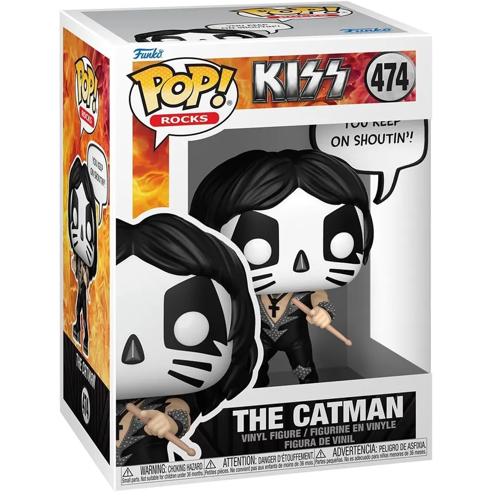 Funko Pop | The Catman de KISS (Rock and Roll All Nite)