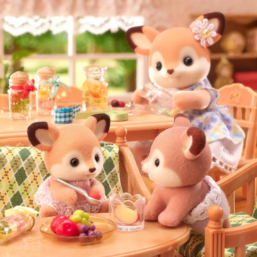 MUÑECA SYLVANIAN FAMILIES GEMELOS CIERVOS