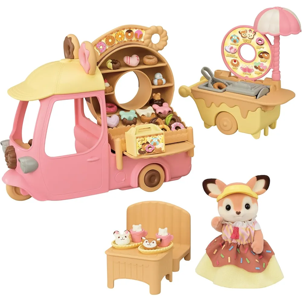 SET SYLVANIAN FAMILIES CARRITO DE DONAS