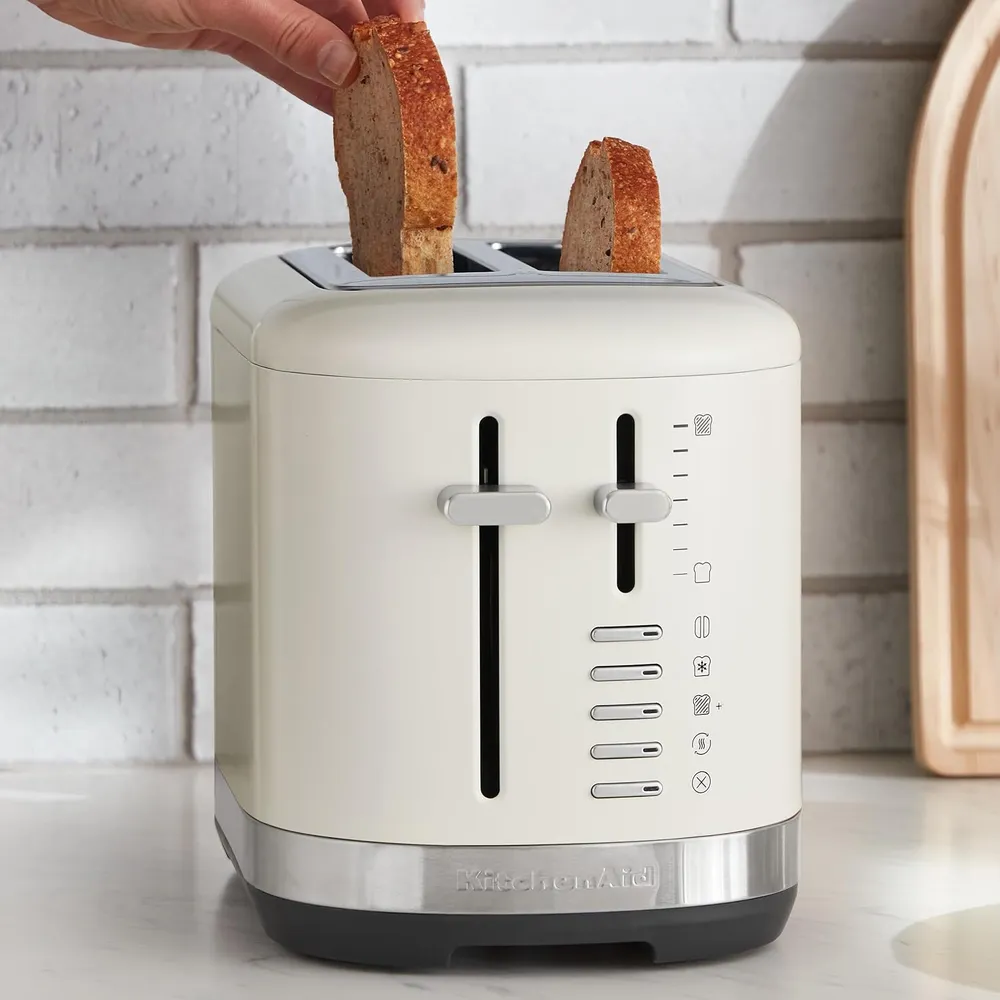KITCHENAID KMT2109, TOSTADORA 2 REBANADAS | BLANCO PORCELANA