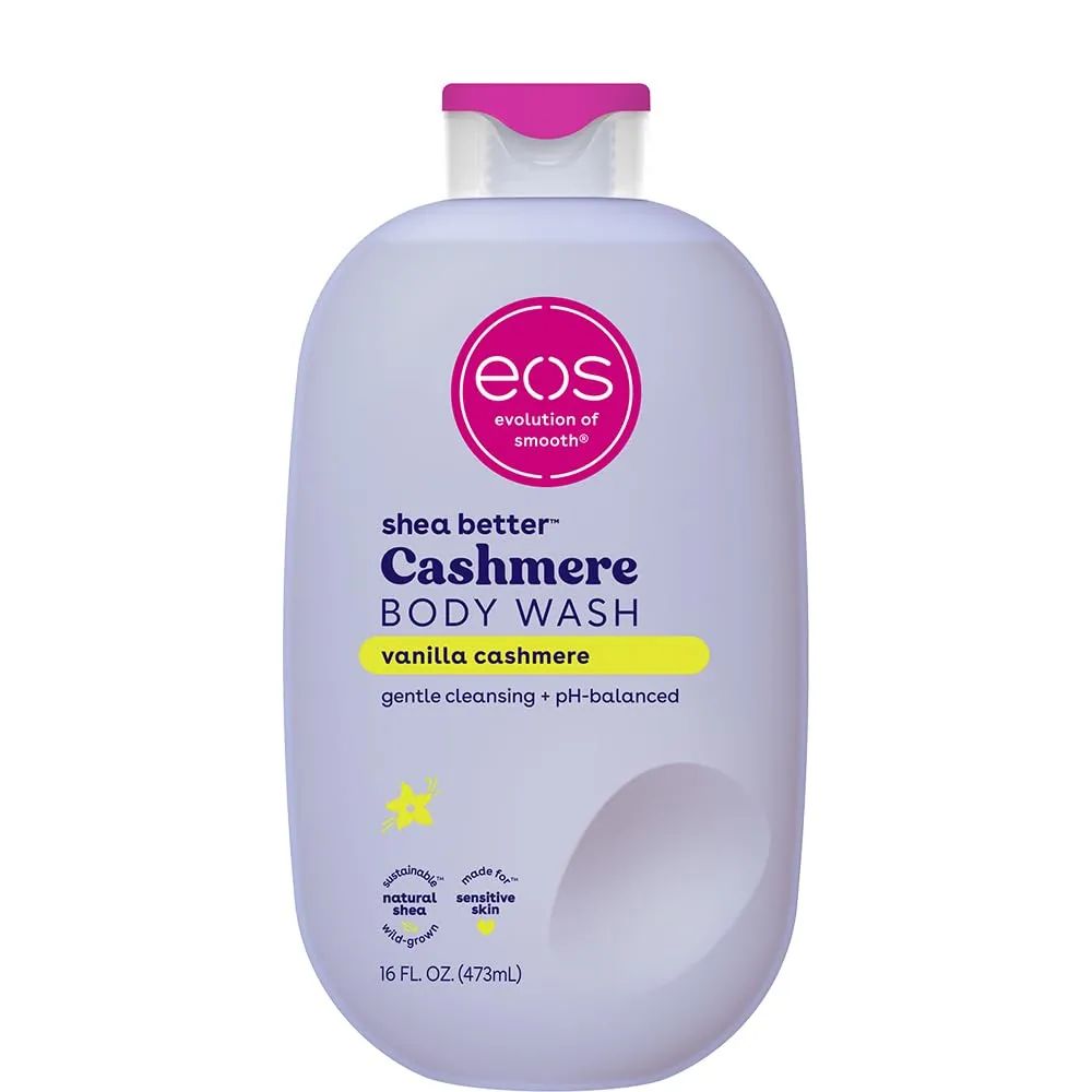 EOS Shea Better gel de baño hidratante Vanilla Cashmere | 473 ml