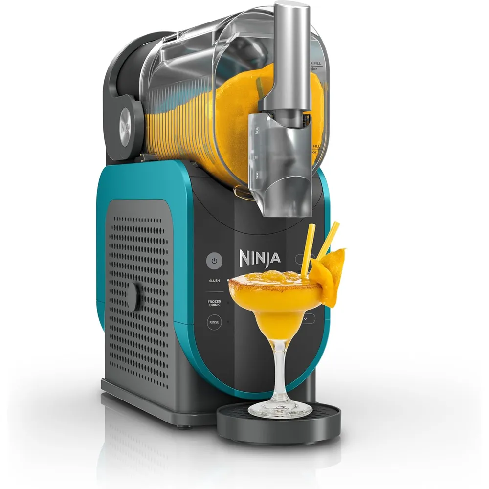 NINJA SLUSHI FS299, MÁQUINA BEBIDAS HELADAS 88 OZ / 2.6 L | VERDE AZULADO
