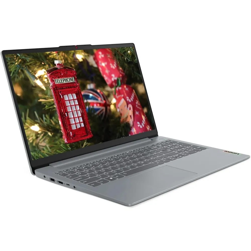 LAPTOP IDEAPAD SLIM 3I I3-N305 LENOVO 15.6" 256GB SSD 8GB RAM W11 S - TECLADO INGLÉS | ARCTIC GRAY