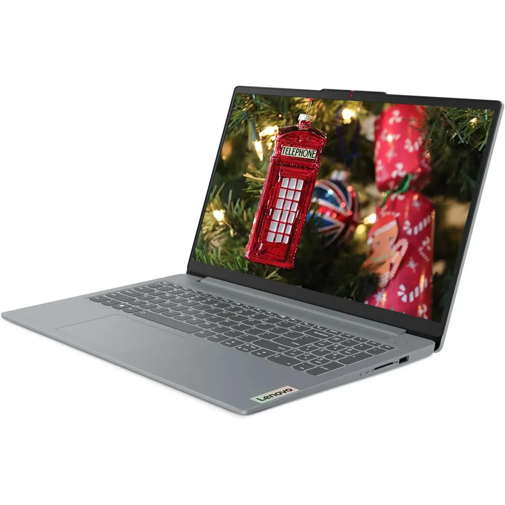 LAPTOP IDEAPAD SLIM 3I I3-N305 LENOVO 15.6" 256GB SSD 8GB RAM W11 S - TECLADO INGLÉS | ARCTIC GRAY