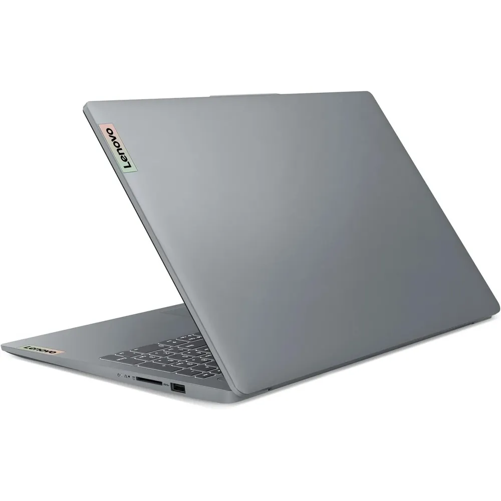 LAPTOP IDEAPAD SLIM 3I I3-N305 LENOVO 15.6" 256GB SSD 8GB RAM W11 S - TECLADO INGLÉS | ARCTIC GRAY