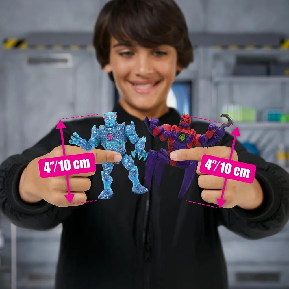 MRBEAST LAB HÍBRIDOS PACK 2 FIGURAS PANAMERA DRAGÓN
