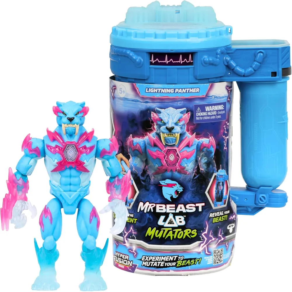 FIGURA MRBEAST LAB HIPERFUSIÓN PANTERA RELÁMPAGO