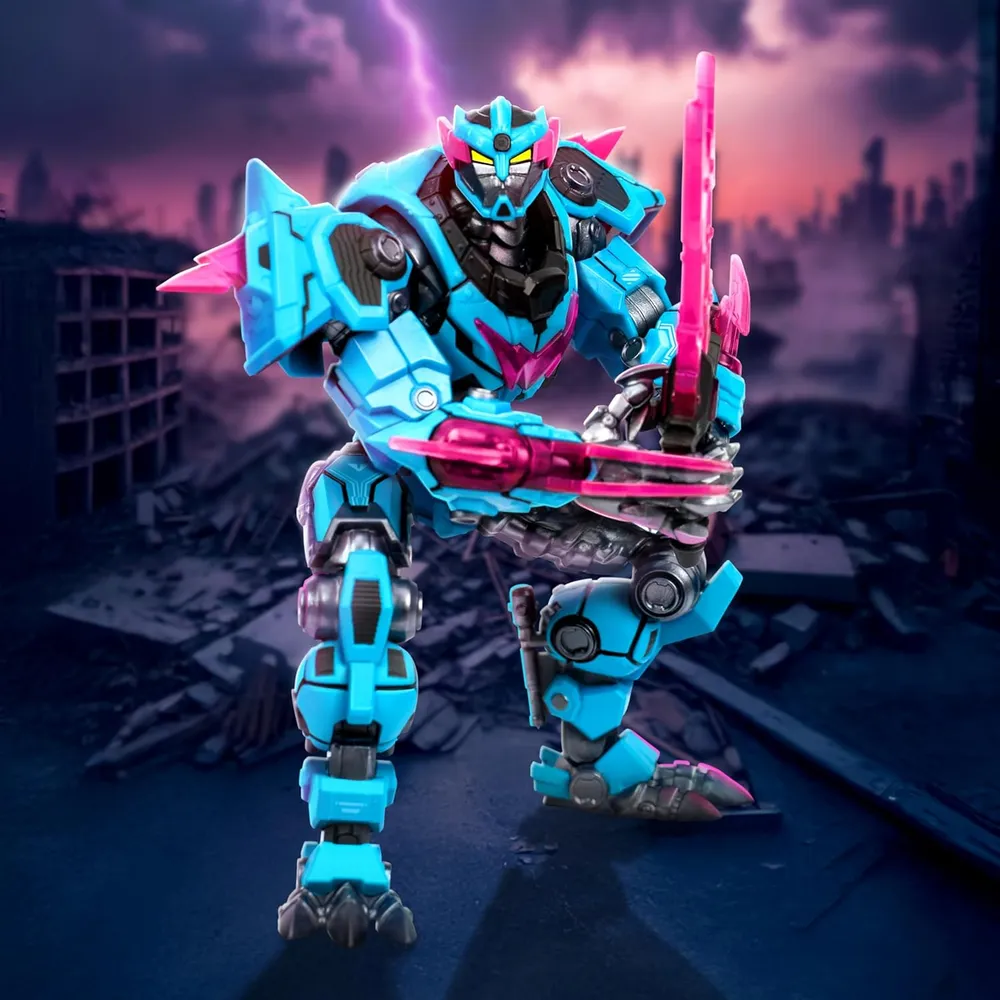 FIGURA MRBEAST LAB PANTERA TITAN PLATINUM 6.5" / 16.5 CM
