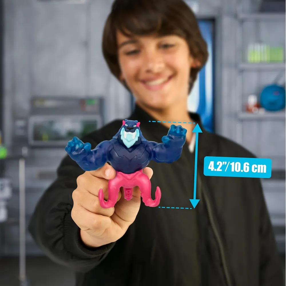 MrBeast Lab héroe hiperelástico calamar dientes de sable 5" / 12.7 cm