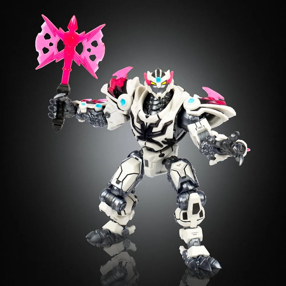 FIGURA MRBEAST LAB PLATINUM TIGER BATTLE TITAN 6.5" / 16.5 CM