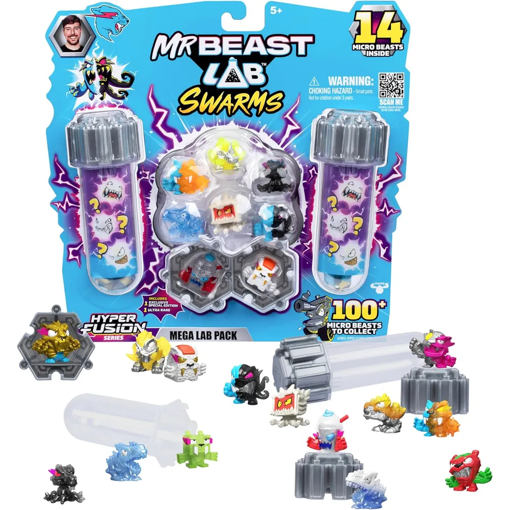 MRBEAST LAB SERIE 3 HIPERFUSIÓN 14 MICROBESTIAS