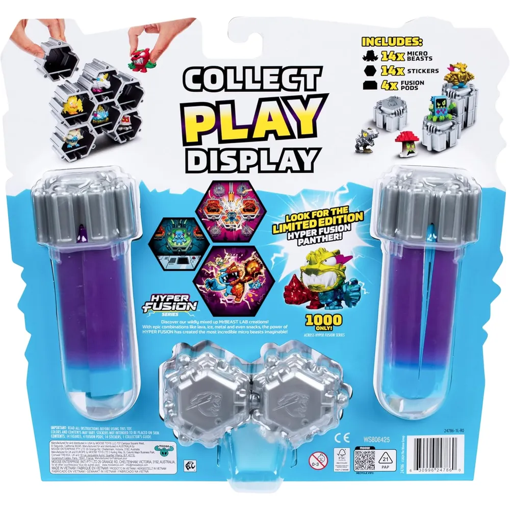 MRBEAST LAB SERIE 3 HIPERFUSIÓN 14 MICROBESTIAS