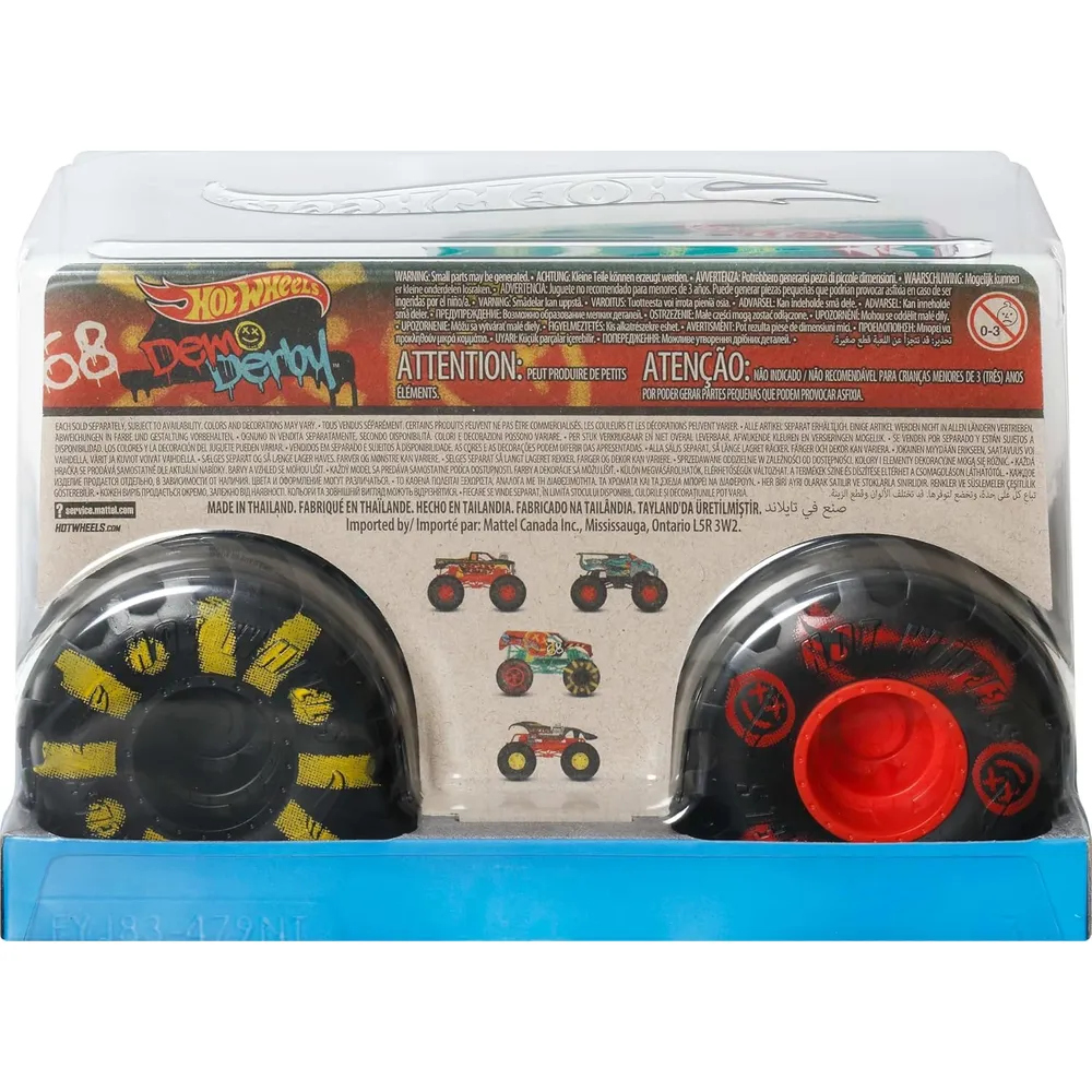 HOT WHEELS MONSTER TRUCKS DEMO DERBY