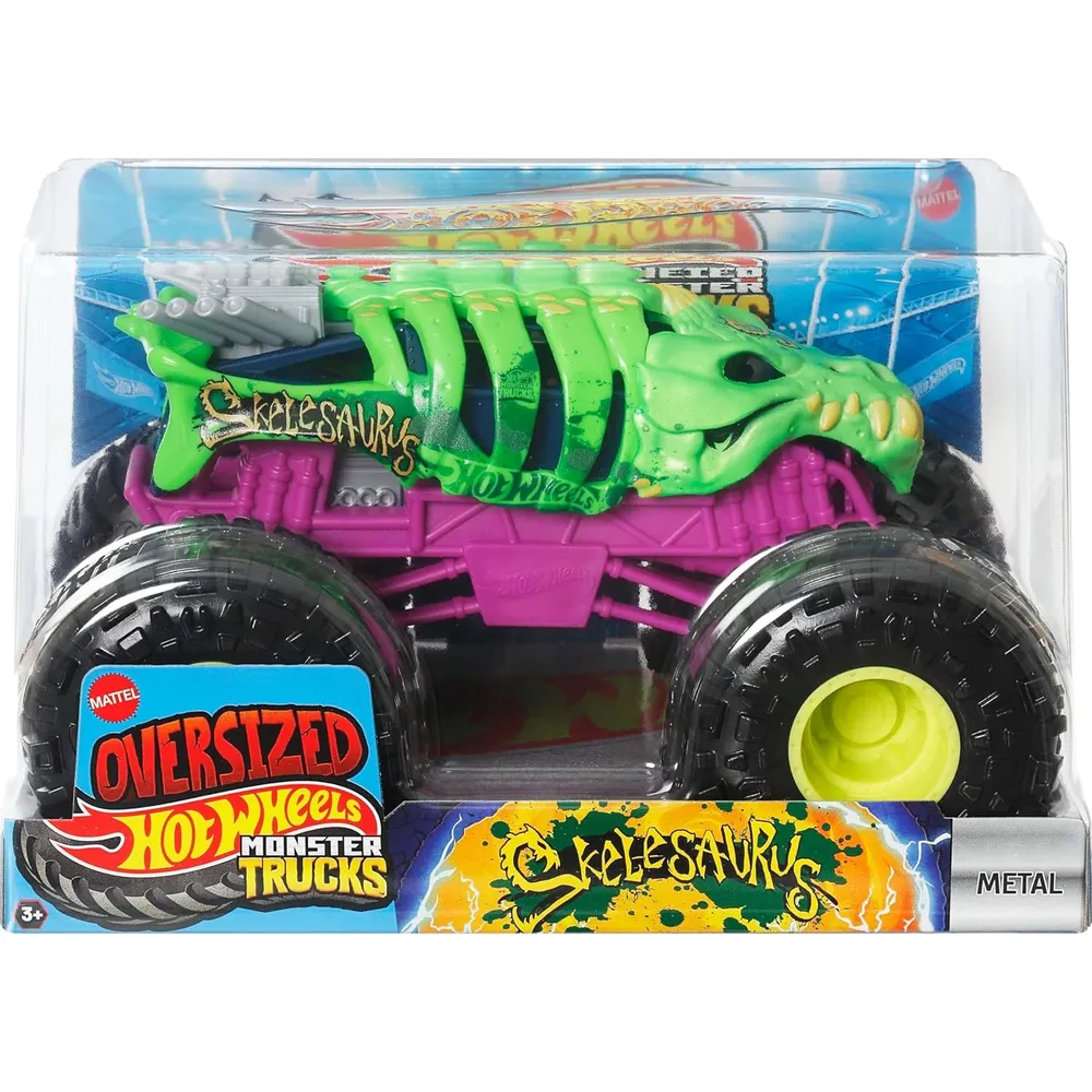HOT WHEELS MONSTER TRUCKS SKELESAURUS
