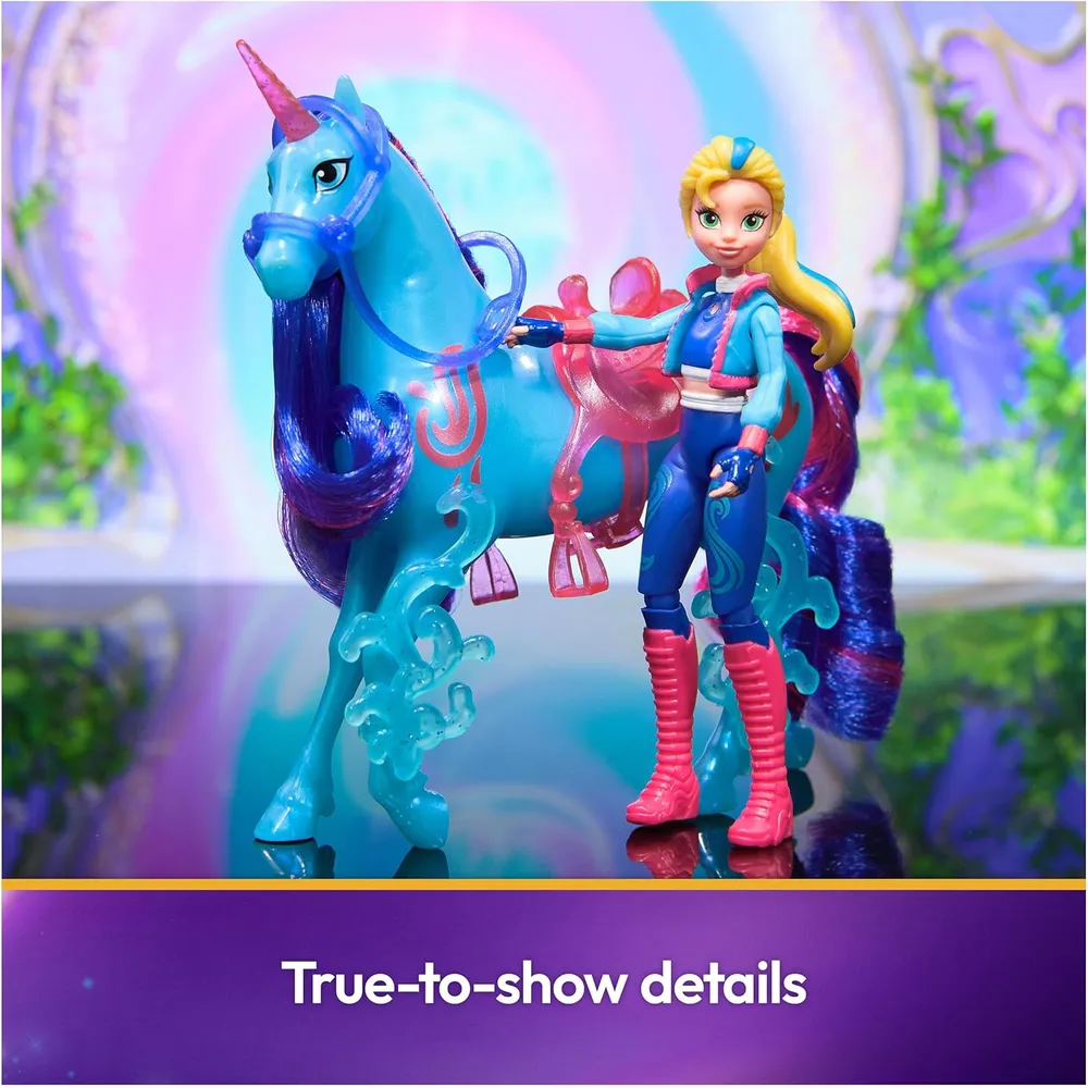 MUÑECA ACADEMIA UNICORNIO ISABEL RIVER SET AMISTAD