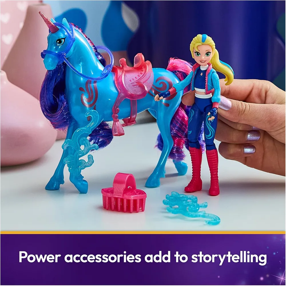 MUÑECA ACADEMIA UNICORNIO ISABEL RIVER SET AMISTAD